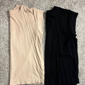 Bundle of A New Day Black and Cream Women's Tops
